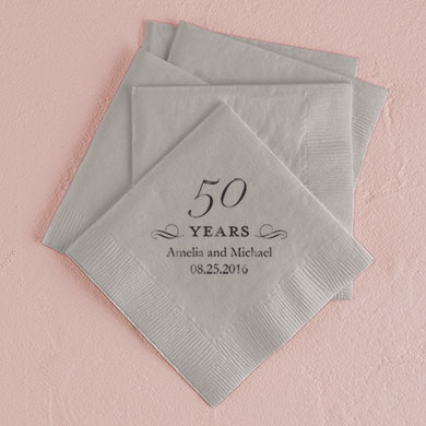 Printed Birthday Napkins